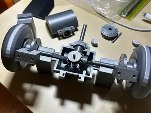 (1:10)  Working Rear Differential & Axle Assembly