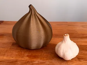 Ventilated Garlic Keeper - No Support Easy Print