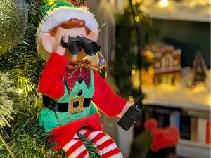 Elf on the Shelf Spy Gear - Binoculars and Radio