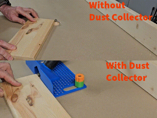 Router Dust Collector and Guide