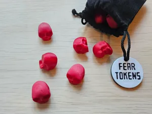 Daggerheart Fear Token Skulls