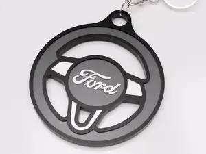 Ford Steering Wheel Keychain