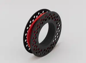 Threaded Mini Spool for Cables and Filament