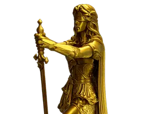 Themis 18cm – Estátua da Justiça (Alta Qualidade)