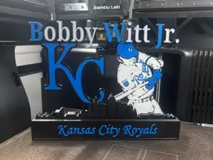 MLB - Kansas city Royals Bobbie Witt Jr. display!