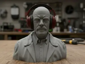 Breaking Bad - Realistic Bust & Headphone Stand
