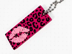 Cheetah print Tab popper