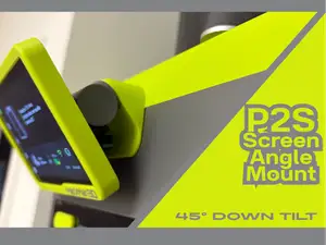 P2S Screen Angle Mount – 45° Down Tilt