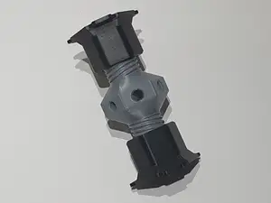 Height adjustable leg foot: Dual screw Heavy duty