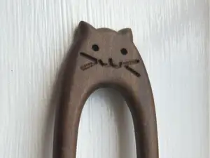 Cute Cat U-shaped Twist Hairpin