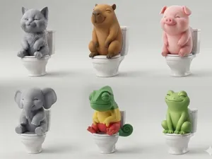 NO AMS -The pooping animals collection