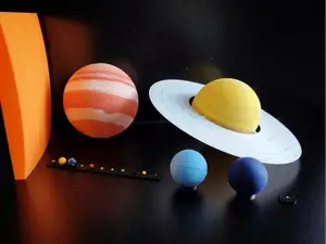 Complete Solar System model 1:1'188'500'000 scale