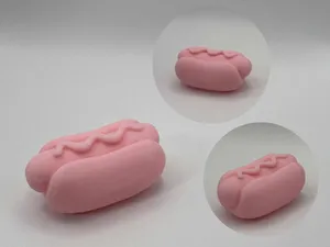 Happy Hot Dog – cute chibi snack