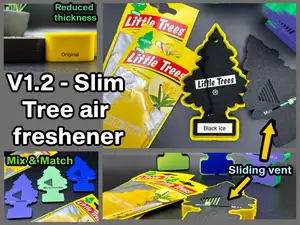 Small Trees Air Freshener V1.2 - Slimmed down