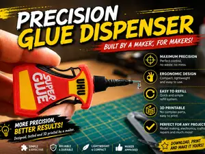 Precision glue dispenser