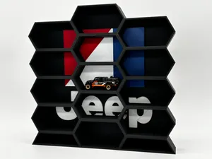 AMC Jeep Themed 1:64 Diecast DIsplay