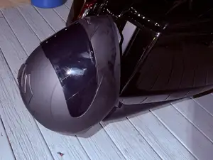 Saddlebag Helmet Holder