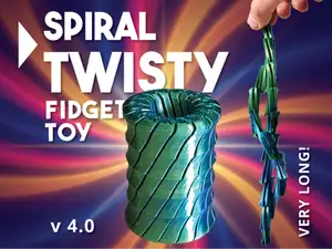 Twisty Spiral Fidget Toy - v4