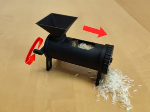 Schneckenförderer - Lernmodell für Ingenieure
