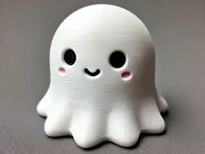 Cute 3D Ghost for Halloween