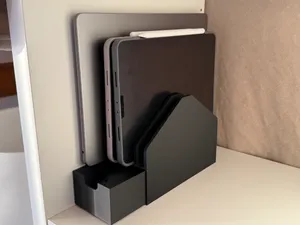 Device Organizer with Dual-Side Drawer