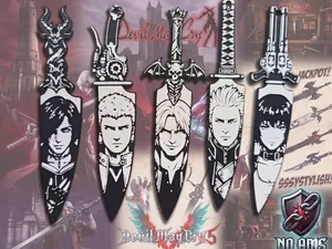 Devil May Cry: Manga-Cut design series NO AMS