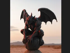 Der Waechter der Schatten Gargoyle Demon