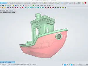 Original 3DBenchy Public Domain CAD STEP File