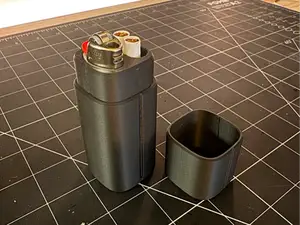 3Cig - Cigarette + Bic Lighter Case - No Magnets