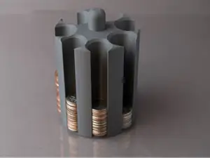 Car Cup Holder Coin Organizer
