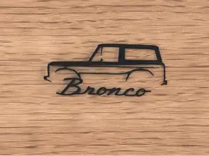 Ford Bronco - Wall Art