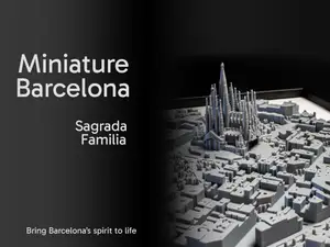 Miniature Barcelona - Sagrada Familia