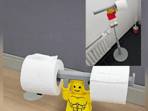Brick Man Zubehör Gewichtheber Klopapier