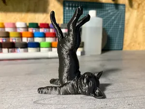 3D-модели кота сфинкса антистресс и подвижные игрушки