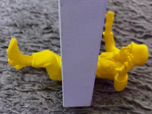 Door Stop-Squished Army Man