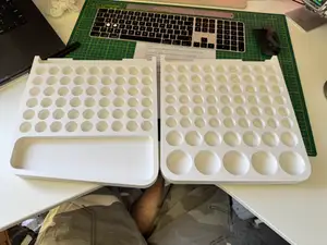 Painting Station for storing mini paints & brushes