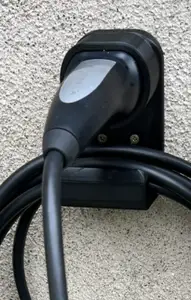 EV Charger cable and Type 2 plug wall holder