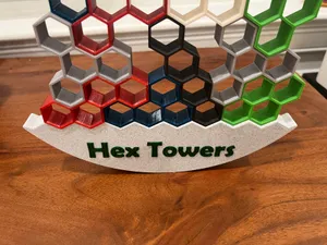Hex Towers: A Stacking Game with HexErect Pieces