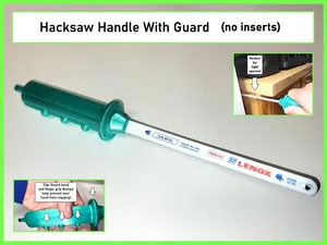 Hacksaw Handle With Guard (no inserts)