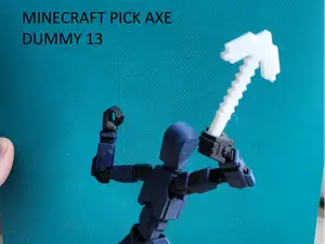 Dummy 13 minecraft pick axe