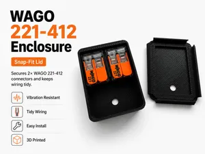 WAGO 221-412 Double Connector Enclosure
