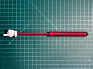 Extendable pointing finger