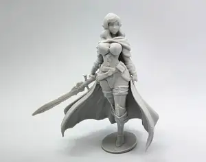Female Elven Warrior Figurine
