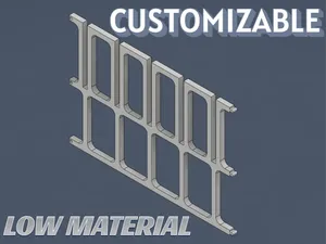 Modular Drawer Divider - One Part Infinite Configs