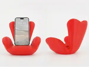 Retro Armchair iPhone Stand - Vintage Desk Decor