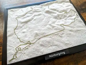 Nordschleife Nurburgring 3D Mini (Large)