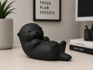 Sitting Otter