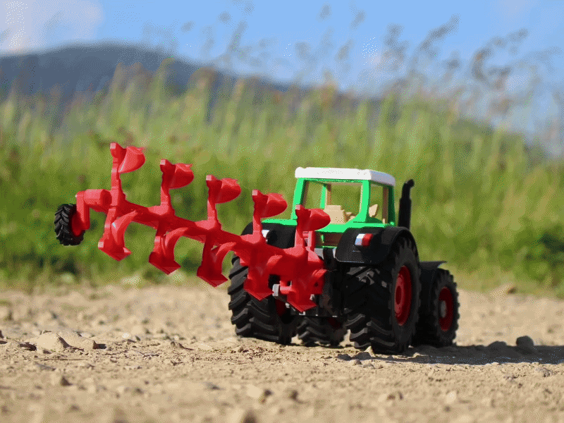 Plough - 1:24 Scale