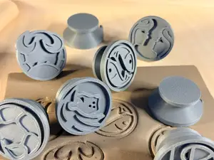 Zodiac Signs Clay / Pottery Stamp Set