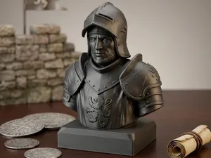 Cavaliere Medioevale su Busto